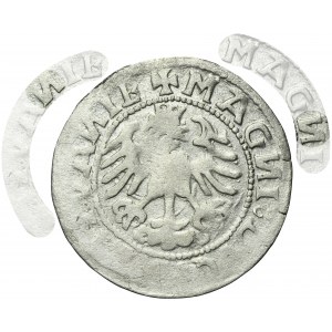 Sigismund I the Old, 1/2 Groschen Vilnius 1519 - RARE