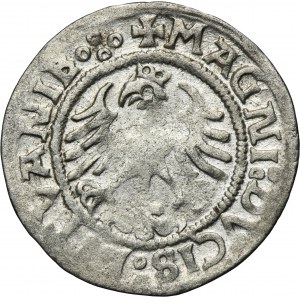 Sigismund I the Old, 1/2 Groschen Vilnius 1521 - RARE