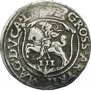 Sigismund II August, 3 Groschen Vilnius 1564 - L/LI