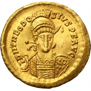 Roman Imperial, Theodosius II, Solidus