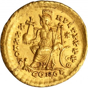 Roman Imperial, Theodosius II, Solidus