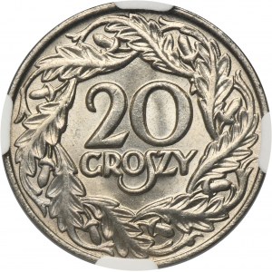 20 groszy 1923 - NGC MS67