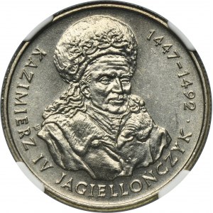 20.000 złotych 1993 Kazimierz IV Jagiellończyk - NGC MS64