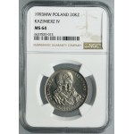 20.000 złotych 1993 Kazimierz IV Jagiellończyk - NGC MS64