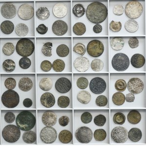 Lot, Germany, Mix coins and Rechenpfennig (64 pcs.)
