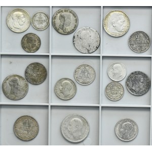 Lot, Austria, Bulgaria, Germany, Netherlands, Switzerland and Russia, Mix coins (17 pcs.)