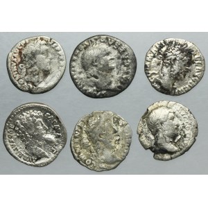 Lot, Roman Imperial, Denarius (6 pcs.)