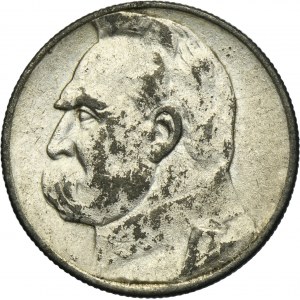 Piłsudski, 5 złotych 1935 - FAŁSZERSTWO Z EPOKI