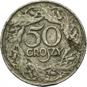 50 groszy 1923 - FAŁSZERSTWO Z EPOKI