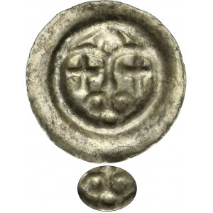 Teutonic Order, Bracteate - Arcades - RARE, three rings