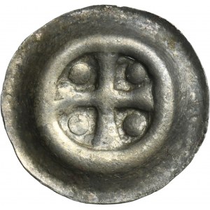 Poland, Bracteate Cross and four pellets I