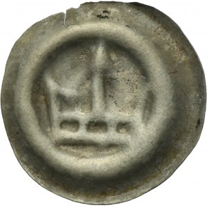 Teutonic Order, Bracteate - Crown II - RARE, lily