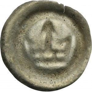 Teutonic Order, Bracteate - Crown II - RARE, lily