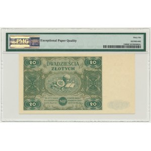 20 złotych 1947 - A - PMG 66 EPQ