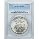 USA, 1 Dollar San Francisco 1881 S - Morgan - PCGS MS66