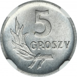 5 groszy 1960 - NGC MS65
