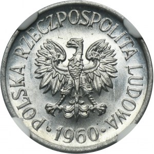 5 groszy 1960 - NGC MS65