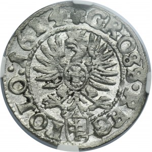 Sigismund III Vasa, Groschen Krakau 1614 - NGC MS62