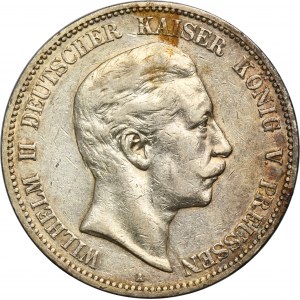 Germant, Kingdom of Prussia, Wilhelm II, 5 Mark Berlin 1903 A