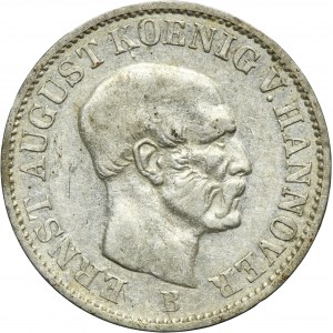 Germany, Kingdom of Hanover, Ernest August, 1/12 Thaler Hanover 1851 B