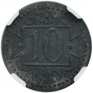 Free City of Danzig, 10 pfennig 1920 - NGC UNC DETAILS