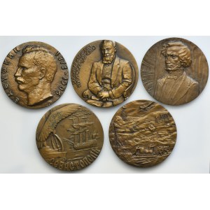 Lot, Russia, Medals 20th century (5 pcs.)