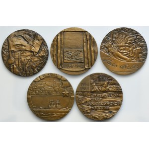 Lot, Russia, Medals 20th century (5 pcs.)