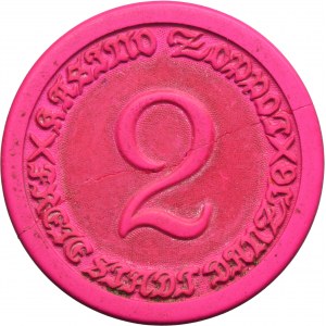 Free City of Danzig, Cassino Zoppot, 2 gulden