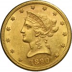 USA, 10 Dollars Carson City 1890 CC - Liberty Head - RARE