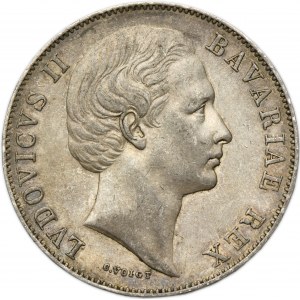 Germany, Kingdom of Bavaria, Ludwig II, Thaler (Madonnantaler) Munich undated