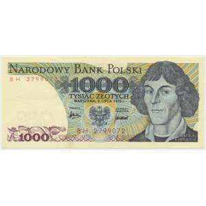 1,000 gold 1975 - BH - a great rarity