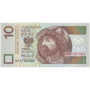10 złotych 1994 - AP - rzadka seria