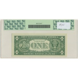 USA, Silver Certificate, 1 Dollar 1957★ - Priest & Anderson - star note - PCGS 65 PPQ