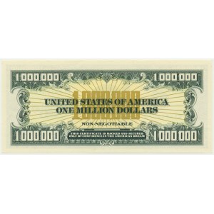 USA, 1 million Dollars 1988 - official ABNC print -