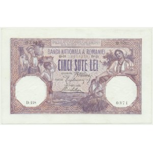 Romania, 500 Lei 1919