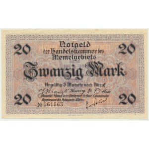 Memel, 20 Mark 1922
