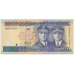 Lithuania, 10 Litu 1997 - AAD -