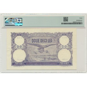 Romania, 20 Lei 1929 - PMG 40