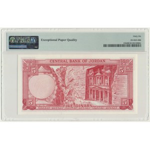 Jordan, 5 Dinars 1959 - PMG 66 EPQ