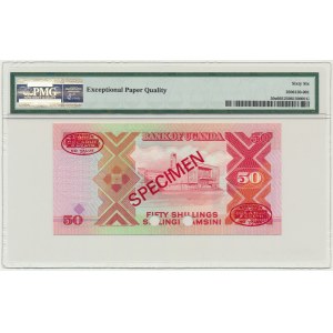 Uganda, 50 Shillings 1987 - SPECIMEN - PMG 66 EPQ