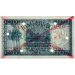 Danzig, 100 Gulden 1924 - SPECIMEN - PMG 58 - VERY RARE