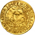 John II Casimir, Ducat Danzig 1649 GR - RARE