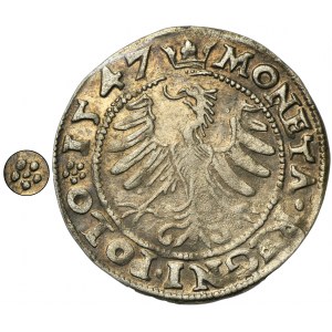 Sigismund I the Old, Groschen Krakau 1547 ST