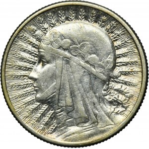 Głowa kobiety, 2 złote 1934