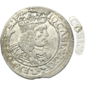 John II Casimir, 6 Groschen Lviv 1661 GBA - RARE, CΛSIM
