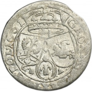 John II Casimir, 6 Groschen Lviv 1661 GBA - RARE, CΛSIM