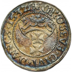 Sigismund I the Old, Groschen Danzig 1532 - PR