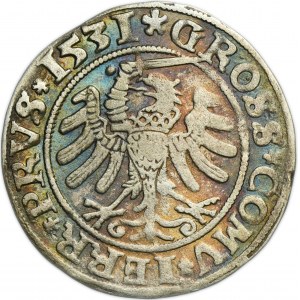 Sigismund I the Old, Groschen Thorn 1531 - PRVS/PRVS