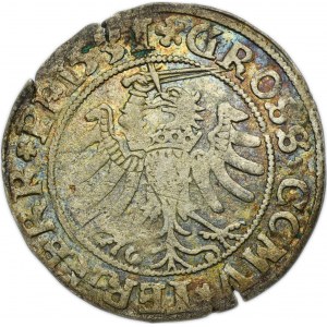 Sigismund I the Old, Groschen Thorn 1531 - PRVS/PRVS, VERY RARE, TERRERR