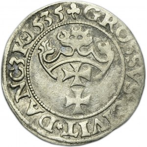 Sigismund I the Old, Groschen Danzig 1535 - PRVSS